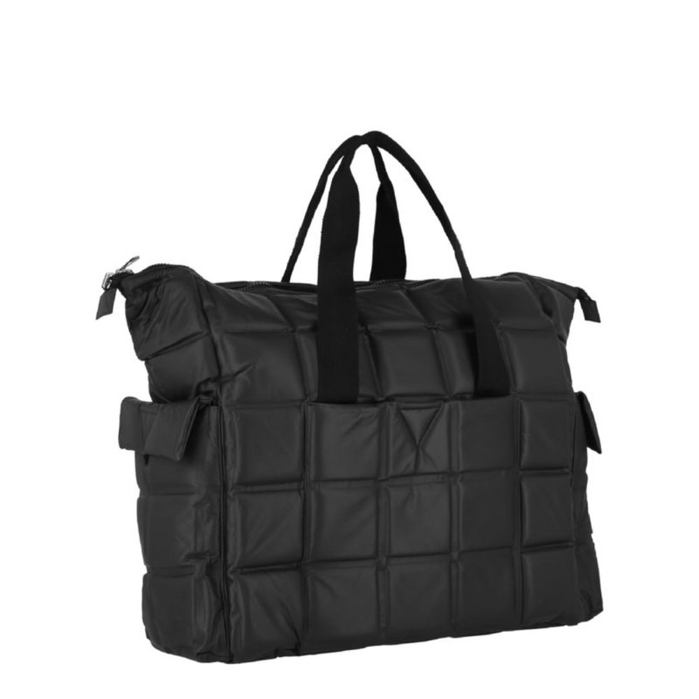 Bottega Veneta Padded Tech Tote Bag Black Unisex-Adult - Picture 2 of 4